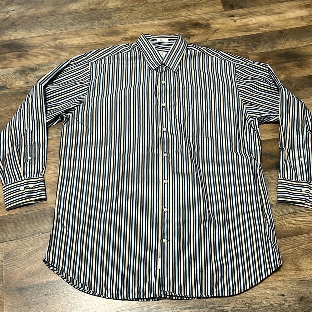 Peter Millar long sleeve button down shirt size XL